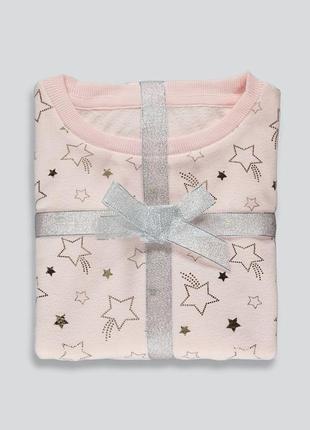 Подарункова флісова піжама для дівчинки matalan (великобританія)