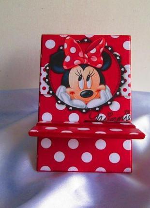 Подставка для электронной книги ′minnie mouse′,смартфона,планшета,телефона4 фото