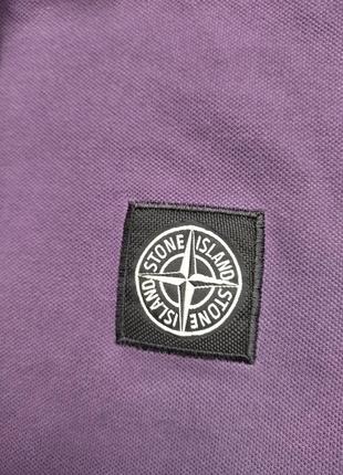 Оригинальное поло stone island slim fit4 фото