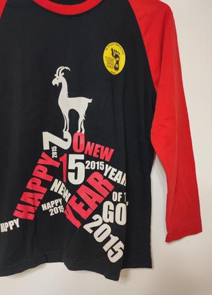 Лонгслив кофта футболка длинный рукав красная черная женская, размер m.3 фото