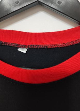 Лонгслив кофта футболка длинный рукав красная черная женская, размер m.8 фото