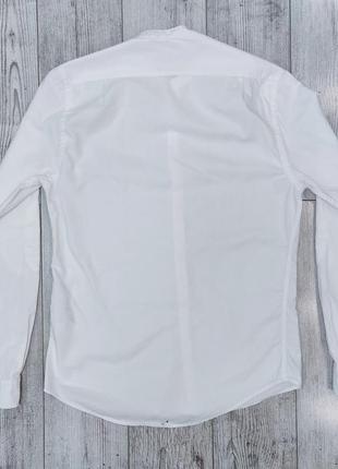 Рубашка мужская белая zara2 фото
