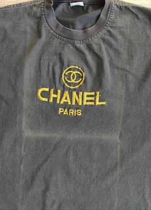 Футболка chanel bootleg vintage 90s2 фото