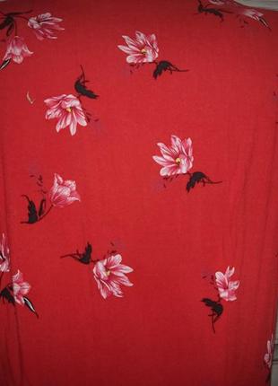 Женский летний, удлинённый красный сарафан,447 фото