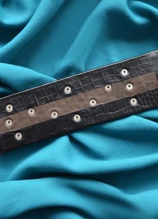 Черный кожаный плетеный браслет4 фото
