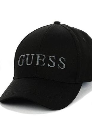Молодежная кепка с вышивкой "guess".1 фото