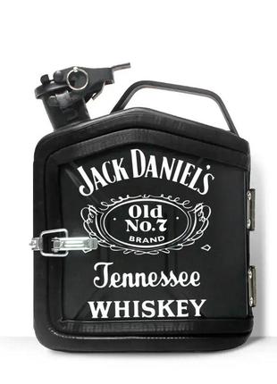 Канистра-бар оригинальный подарок мужчине на 5л. "jack daniels" черный