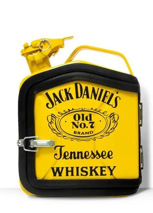 Каністра-бар оригінальний подарунок чоловікові на 5л. "jack daniels" чорний8 фото