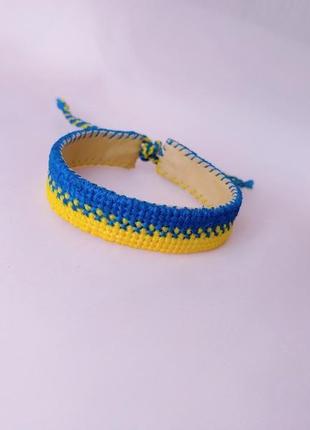 Вышитый браслет "ukraineforever"