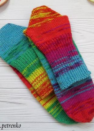 Тонкі зимові шкарпетки.2 фото