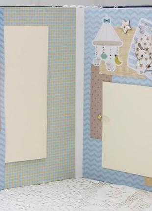 Альбом для новонародженого хлопчика , подарунок на 1 рік