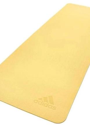 Коврик для йоги adidas premium yoga mat желтый уні 176 х 61 х 0,5 см adyg-10300yl2 фото