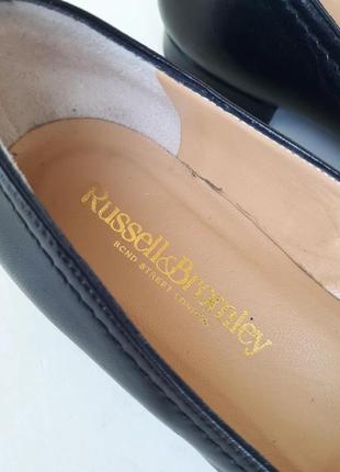 Russell bromley. кожаные туфли7 фото