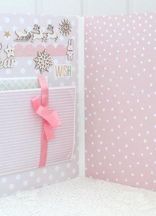 Великий об'ємний альбом для дівчинки , фотоальбом для новонародженої дівчинки на...