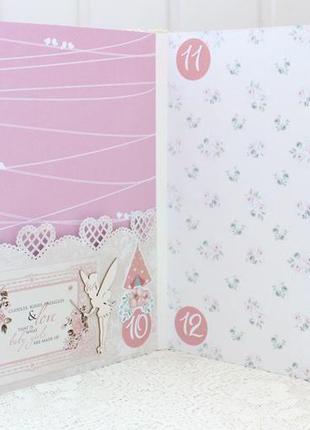 Великий об'ємний альбом для дівчинки , фотоальбом для новонародженої дівчинки на...