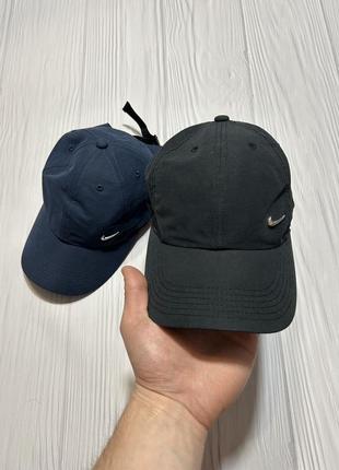 Nike nylon metal logo кепки кепка бейсболка оригинал2 фото