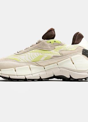 Reebok zig kinetica 2.5 edge beige8 фото