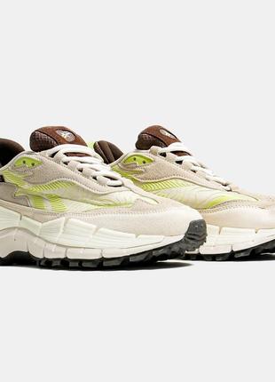 Reebok zig kinetica 2.5 edge beige9 фото