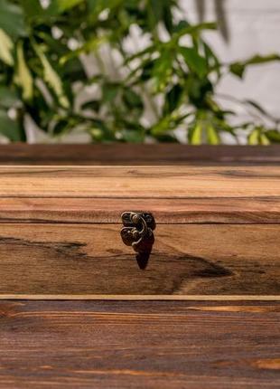 Футляр для четырех пар очков ручной работы с деревянной крышкой | eb-15.6