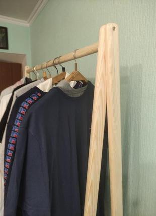 Підставка під одяг дерев'яна10 фото