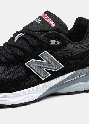 Чоловічі кросівки нью беланс 990 чорні / new balance 9903 фото