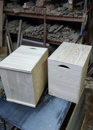 Ящики декоративні дерев'яні , розміри індивідуальні1 фото