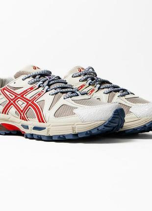 Asics gel kahana 8 beige/red