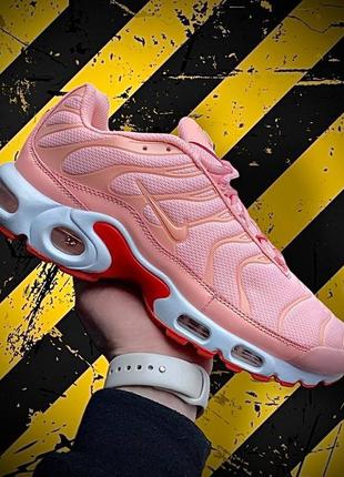 Кросівки жіночі nike air max tn premium rose & white8 фото