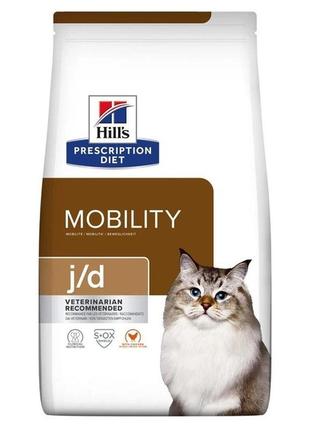 Hills pd feline j/d сухой корм при проблемах с артритами и остеоартритами у кошек - 1.5 кг