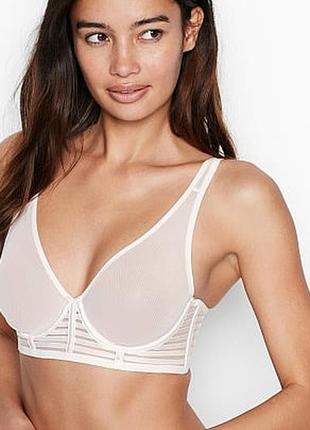 Сетчатый лиф бюст бра и трусики виктория сикрет2 фото