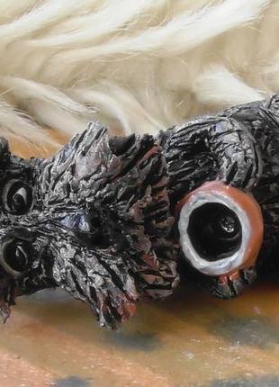 Терьер с миской статуэтка 5