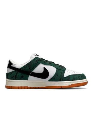 Кроссовки женские стильные nike sb dunk low green snake легкие зеленые спортивные кеды найк летние7 фото