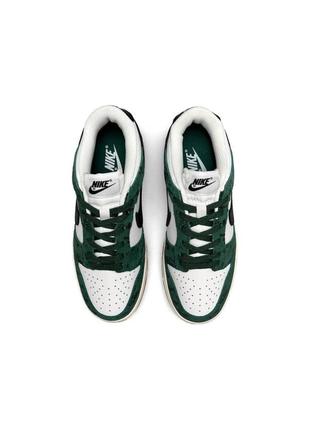 Кроссовки женские стильные nike sb dunk low green snake легкие зеленые спортивные кеды найк летние6 фото