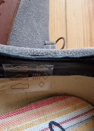 Брендовые фирменные английские кожаные туфли clarks,оригинал,новые,размер 43.8 фото
