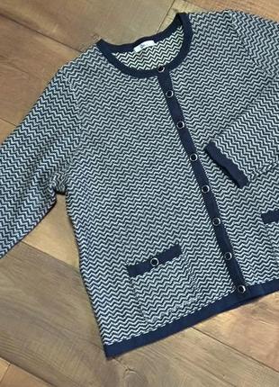 Кофта кардиган м-l женская тёплая шерстяная