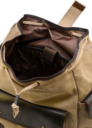 Городской рюкзак урбан в комбинации ткань+кожа rsc-6680-4lx tarwa5 фото