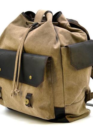 Городской рюкзак урбан в комбинации ткань+кожа rsc-6680-4lx tarwa4 фото