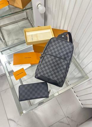 Кожаная сумка рюкзак в стиле louis vuitton5 фото