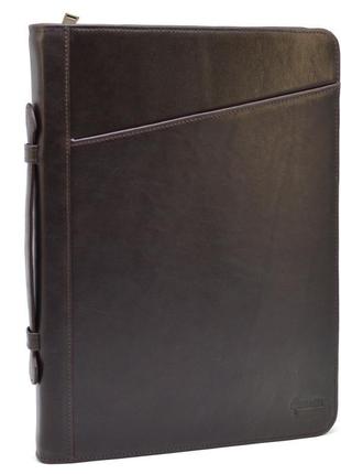 Папка из натуральной кожи gc-1404-4lx (папка-порфтель) а4, tarwa