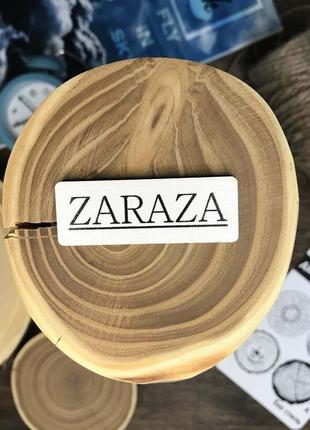 Значок из дерева "zaraza"1 фото