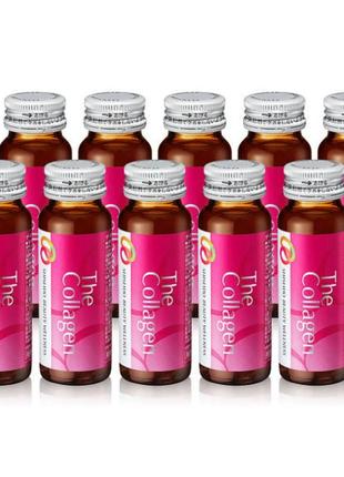 Нова модель 2024 року shiseido collagen drink питний колаген 10 флаконів, японія3 фото