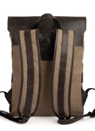 Рюкзак для ноутбука микс парусина+кожа rcs-9001-3md бренда tarwa3 фото