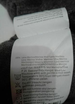 Пуловер— 100% шерсть! 4