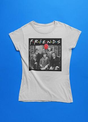 Футболка з принтом friends3 фото