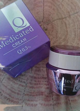 Антивіковий крем з коензимом q10d hc medicated coenzyme q10 cream, 50 г, японія