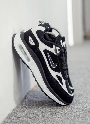 Мужские молодежные кроссовки на весну в стиле nike air max найк еир макс черные 40-43 13565 фото