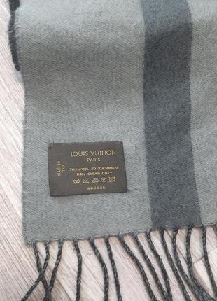 Оригинальный шарф louis vuitton lv cashmere wool3 фото