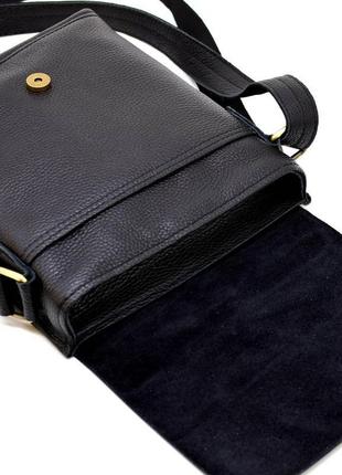 Стильная сумка через плечо (мессенджер) tarwa 7157 из натуральной кожи флотар.5 фото