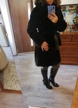Шуба мутон2 фото