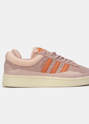 Adidas campus x bad bunny pink beige